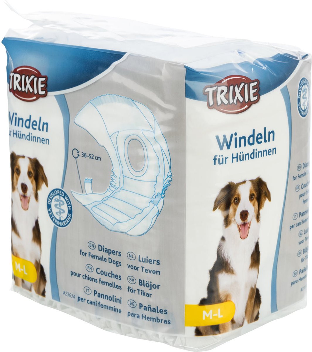 Thumbnail - Trixie Windeln für Hündinnen M-L: 36-52 cm