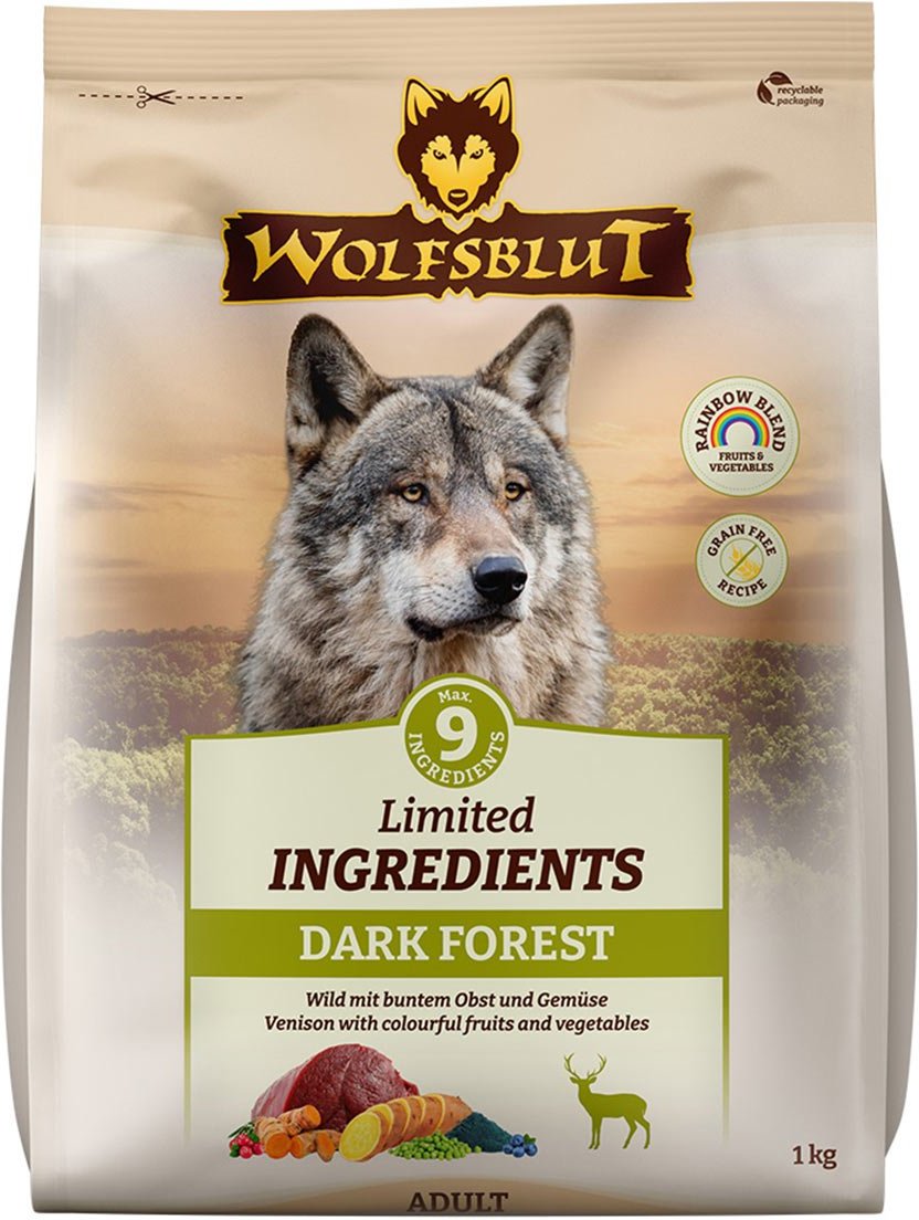 Wolfsblut Limited Ingredients Dark Forest Adult 1kg
