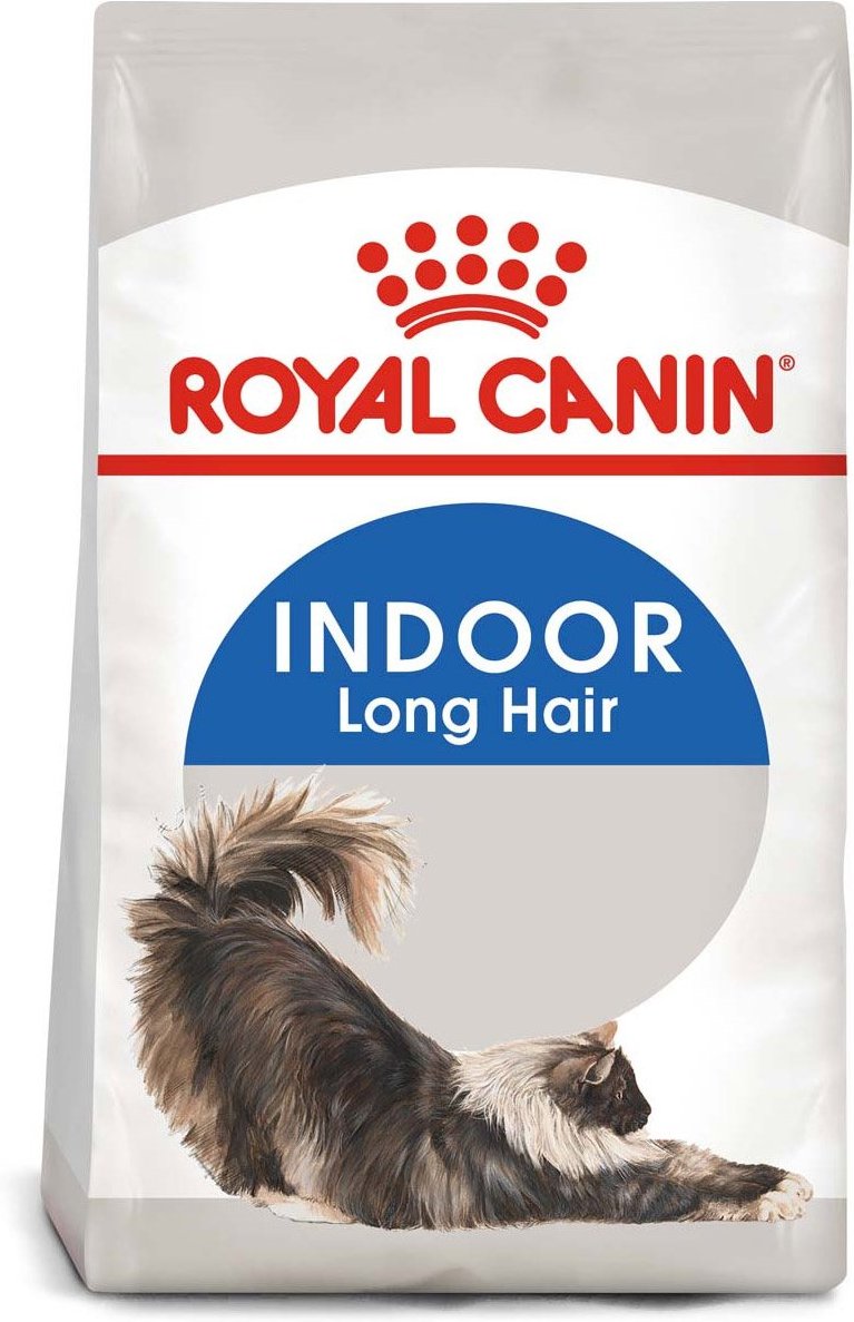 ROYAL CANIN INDOOR Longhair Trockenfutter für Wohnungskatzen mit langem Fell 10kg