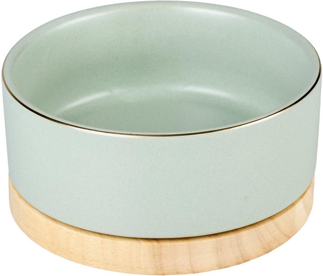 Duvoplus Futternapf Stone Timber 450ml grün