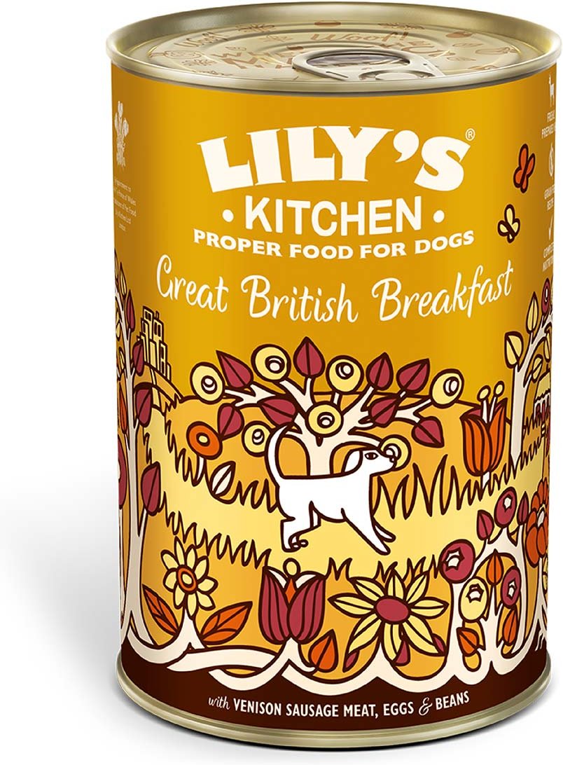 LILY'S KITCHEN Dog British Breakfast Hirsch 6x400g