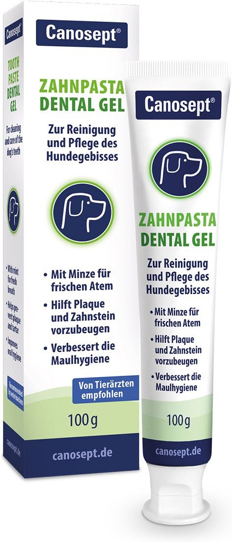 Canosept Zahnpflege Dental Gel für Hunde 100g