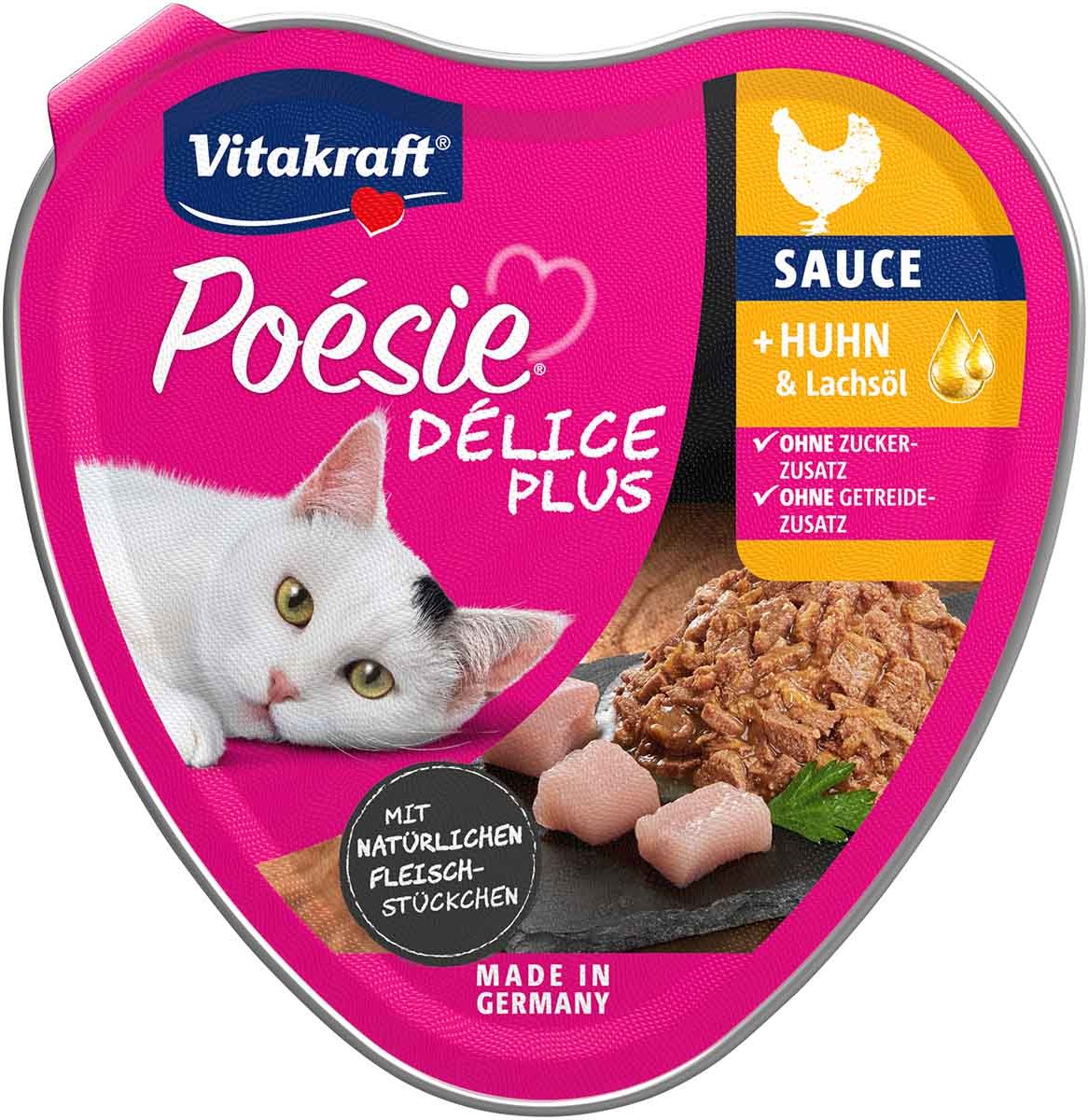 Vitakraft Poésie Délice Plus Chicken 15x85g