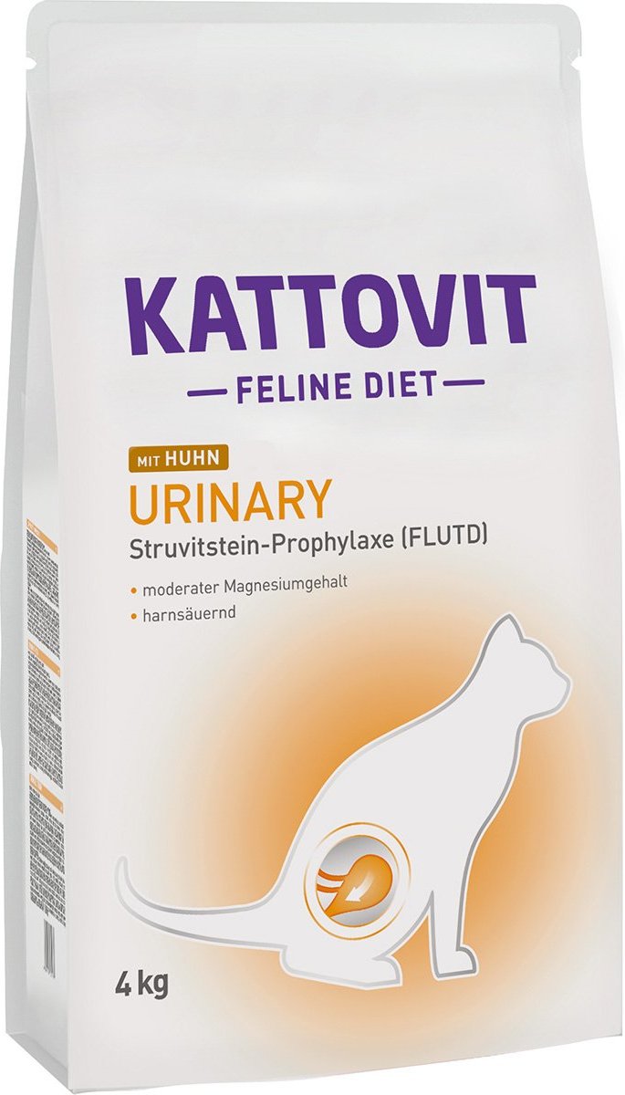 Kattovit Katzenfutter Urinary Huhn 4kg