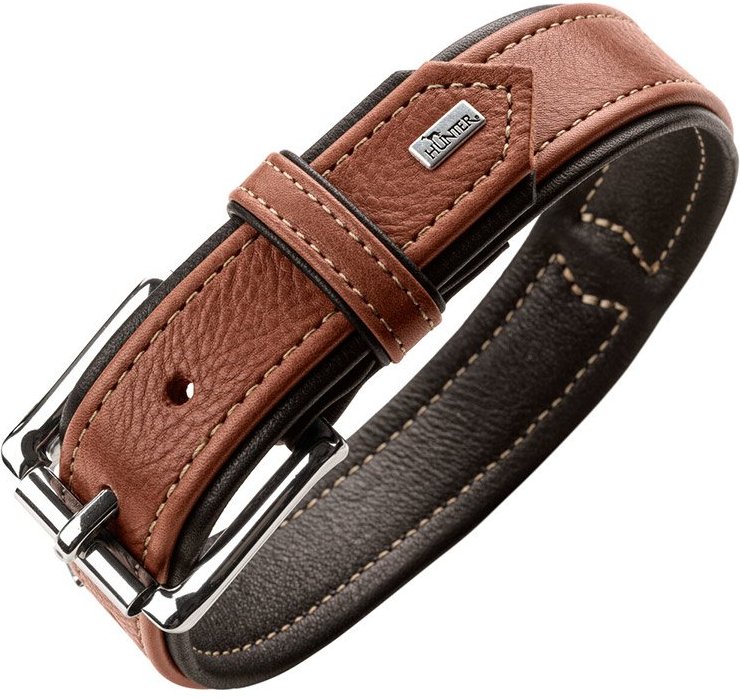 Hunter Halsband Canadian Up cognac/schwarz 55/M