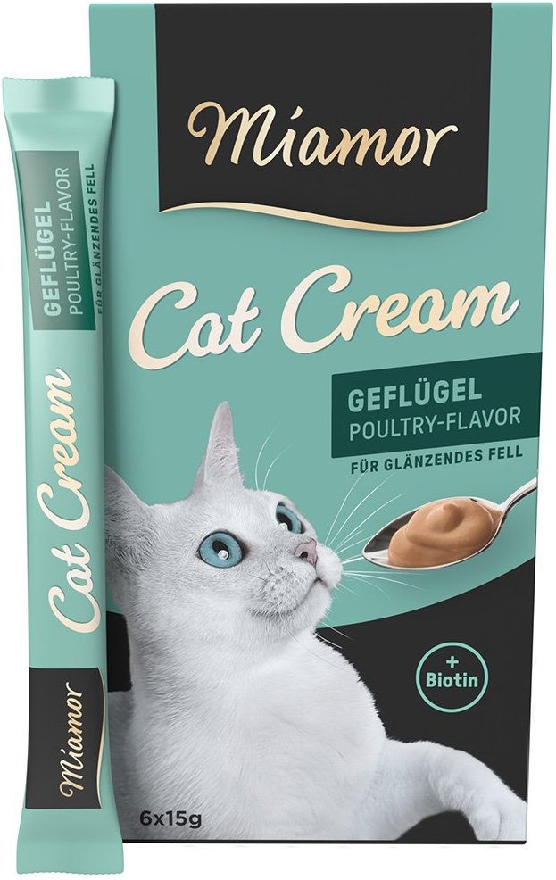 Miamor Cat Cream Geflügel 6x15g