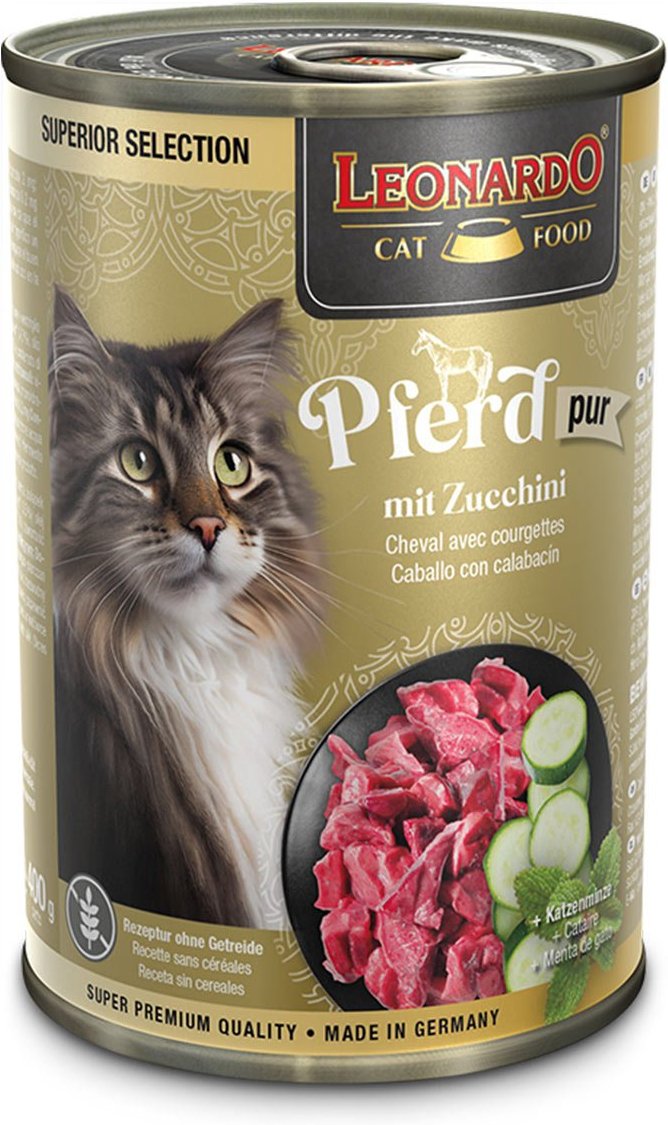 Leonardo Pferd mit Zucchini 6x400g