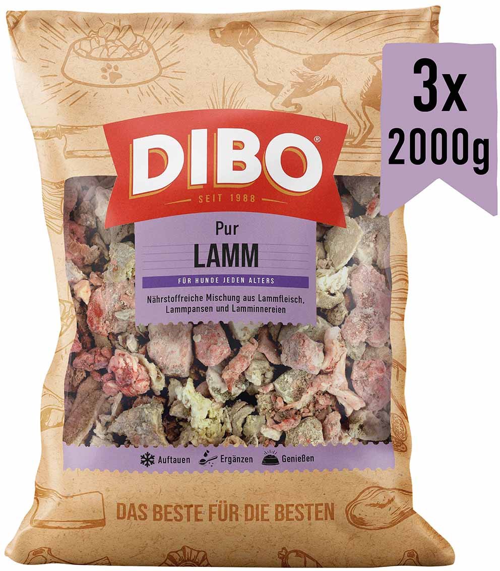 DIBO Lamm Pur 3x2000 g