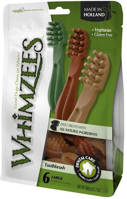 Whimzees Snack Toothbrush/Zahnbürste 360g L 6x60g