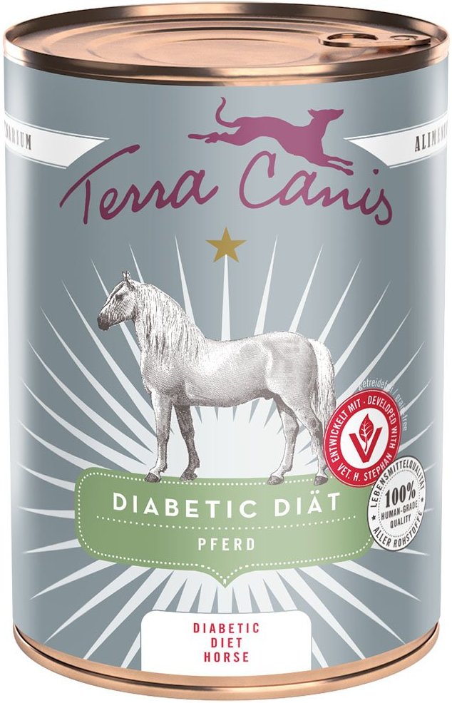 Terra Canis AliVet Diabetic Pferd 6x400g