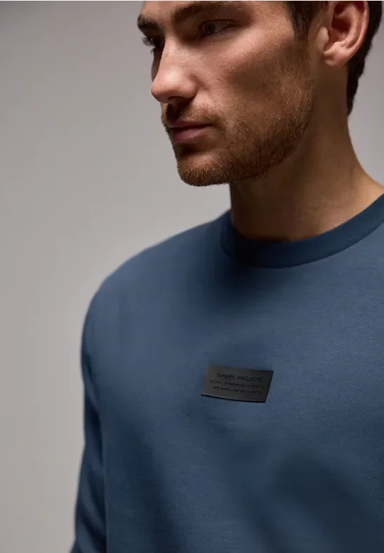 Stretch Crewneck Sweater