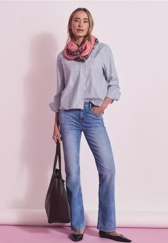 Street One Gestreifte Hemdbluse