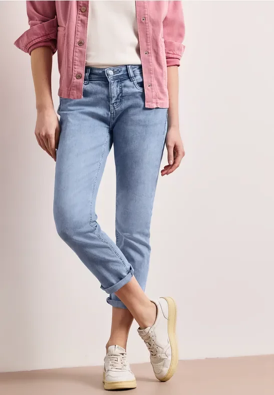 Street One Low Waist Slim Leg Jeans im Casual Fit