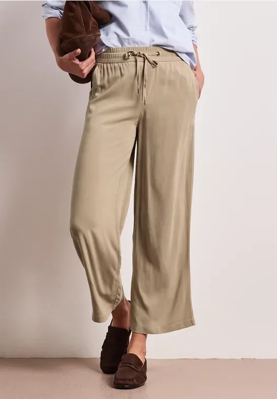 Street One Wide Leg Hose