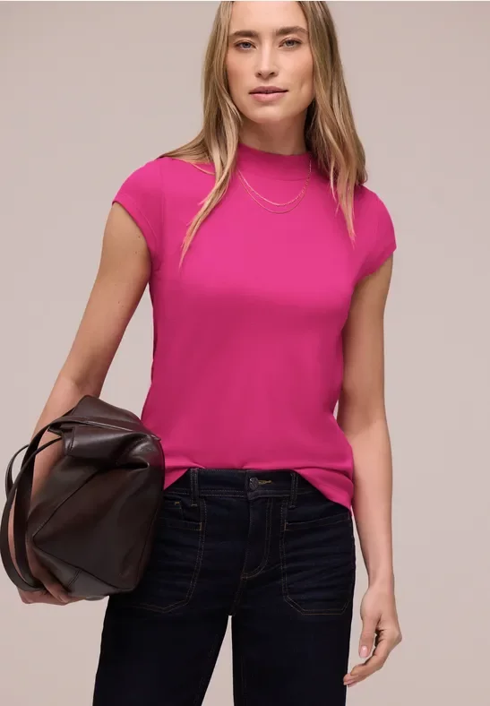 Basic Shirt mit Turtle Neck