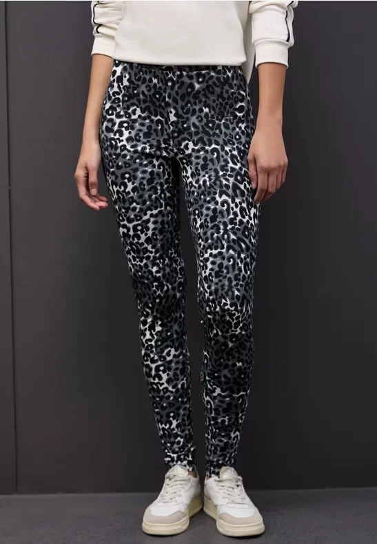 Leggings mit Leo-Muster