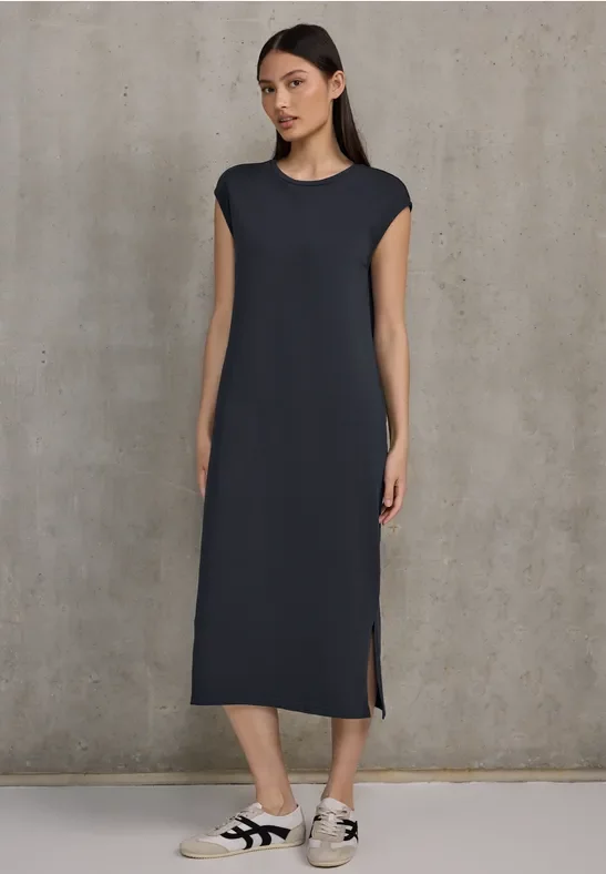 Ärmelloses Jersey-Kleid