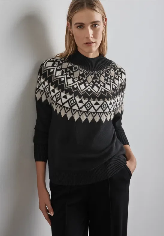 Pullover im Norweger-Stil