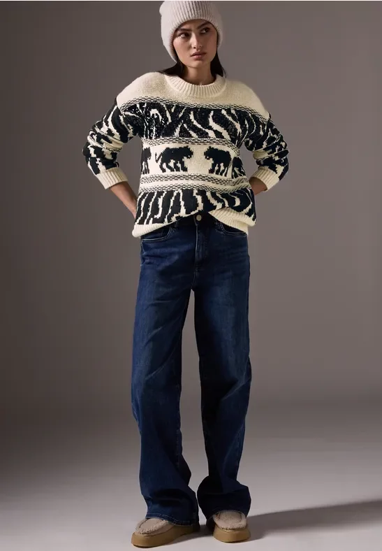 Chunky Jaquard Sweater