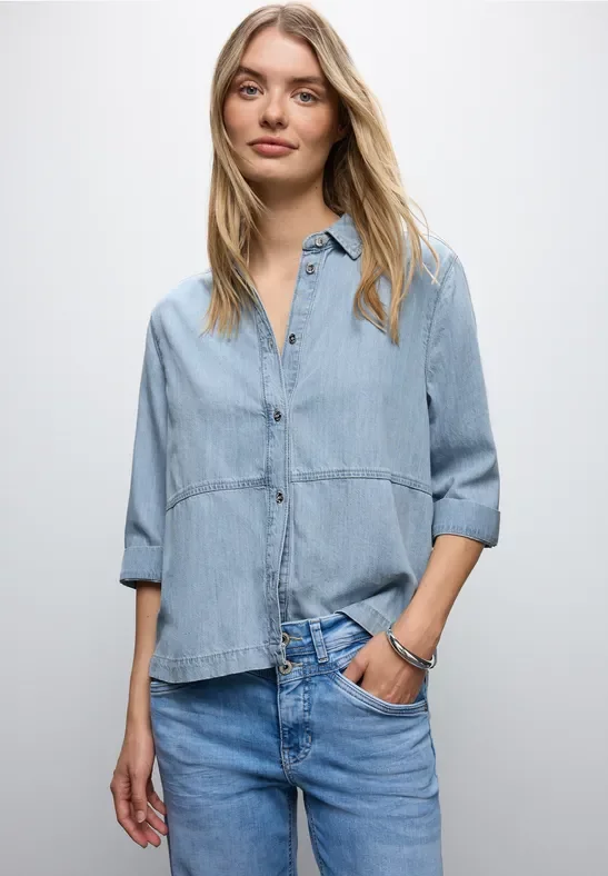 Denim Bluse