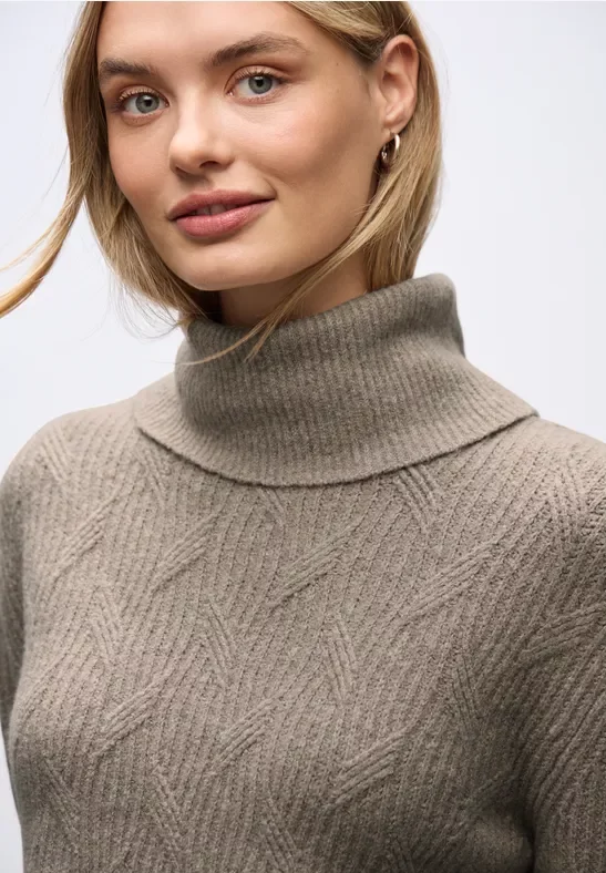 Thumbnail - Kuscheliger Strukturpullover