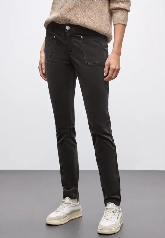 Thumbnail - Cordhose im Casual Fit