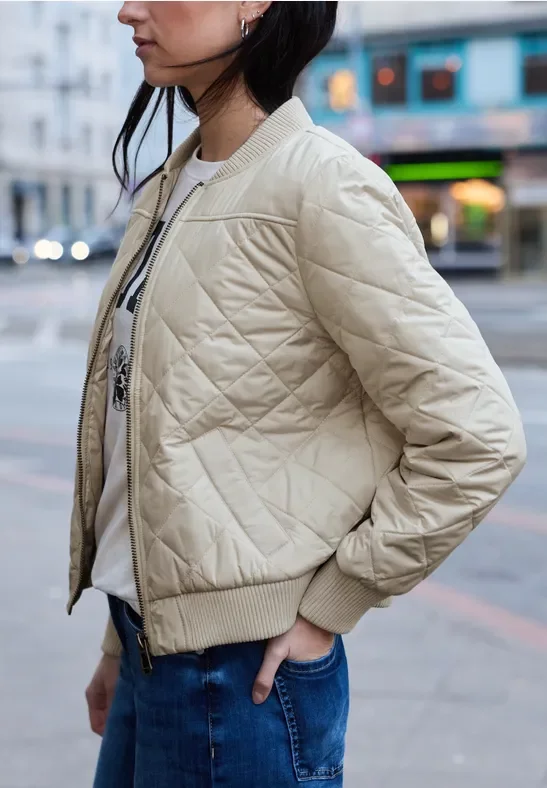 Blouson mit Steppmuster