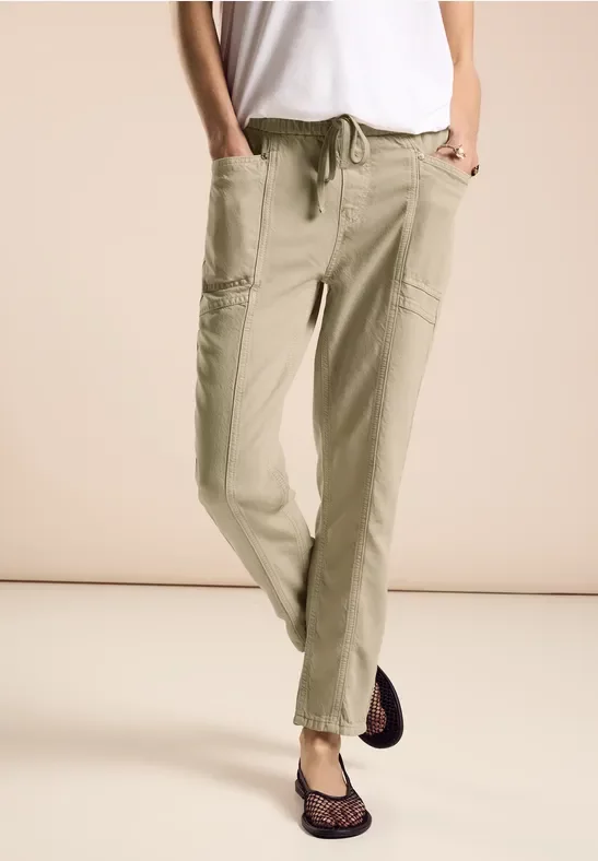 Bequeme Lyocell Jeans