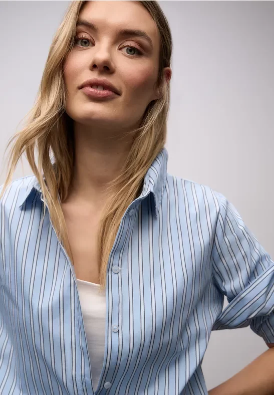 Street One Gestreifte Hemdbluse