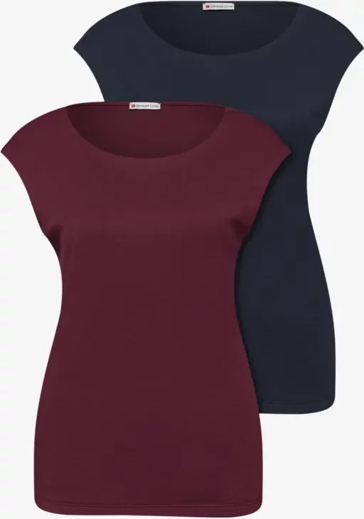 Basic Shirt mit Boatneck im 2er-Pack