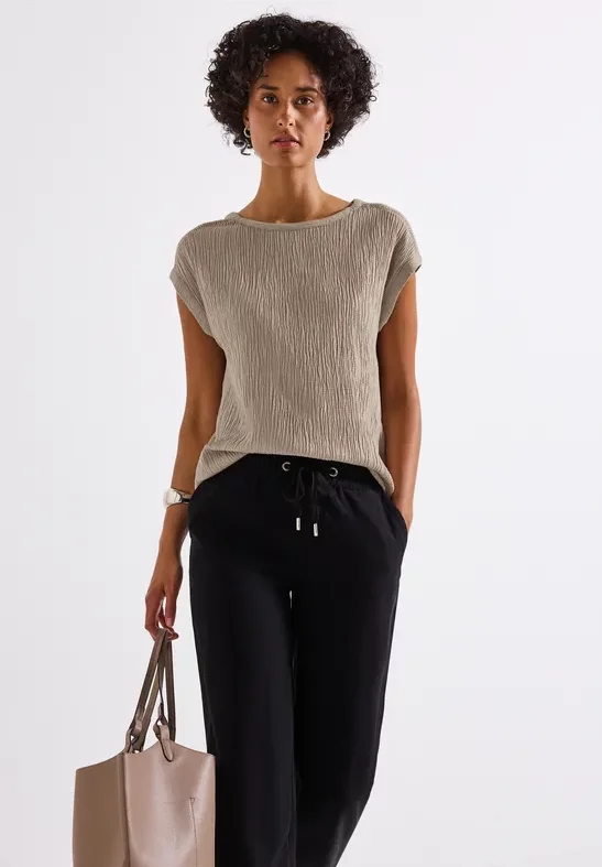 Blusenshirt mit Tapedetails