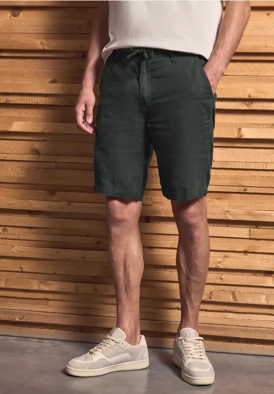 Street One Relaxed Fit Leinenshorts