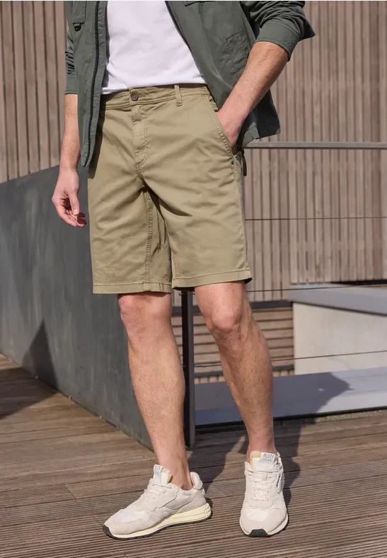 Street One Chino Shorts im Regular Fit mit Flexbund