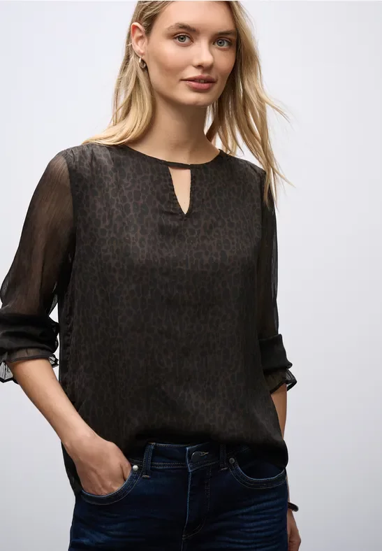 Thumbnail - Leo Chiffon Tunika