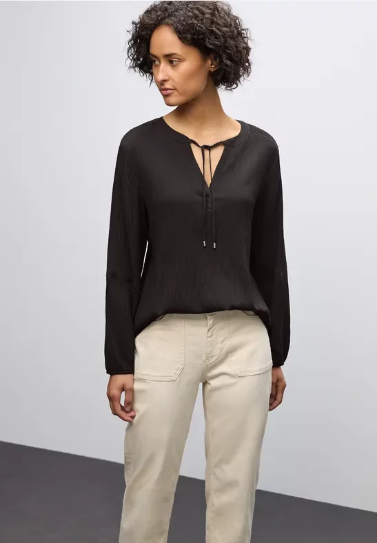 Strukturtunika mit Tape