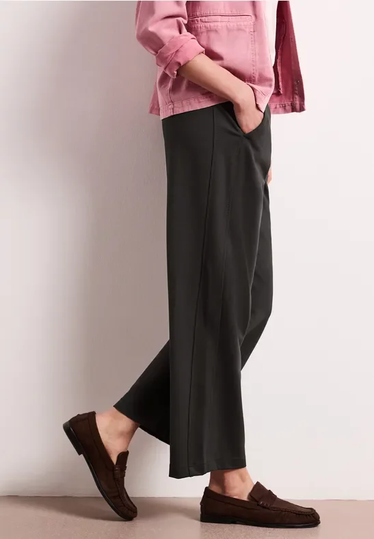 Street One Straight Leg Hose mit Schnallendetail