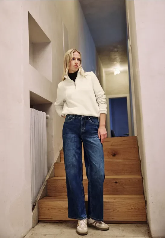 Sweatshirt mit Zipper