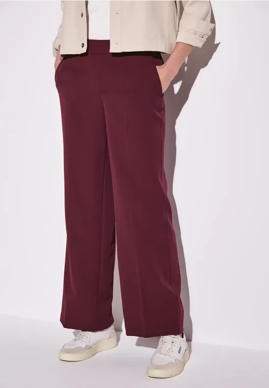 Wide Leg Twill Hose