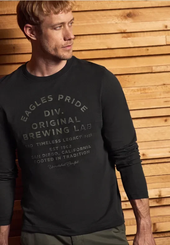 Thumbnail - Softes Wording Langarmshirt
