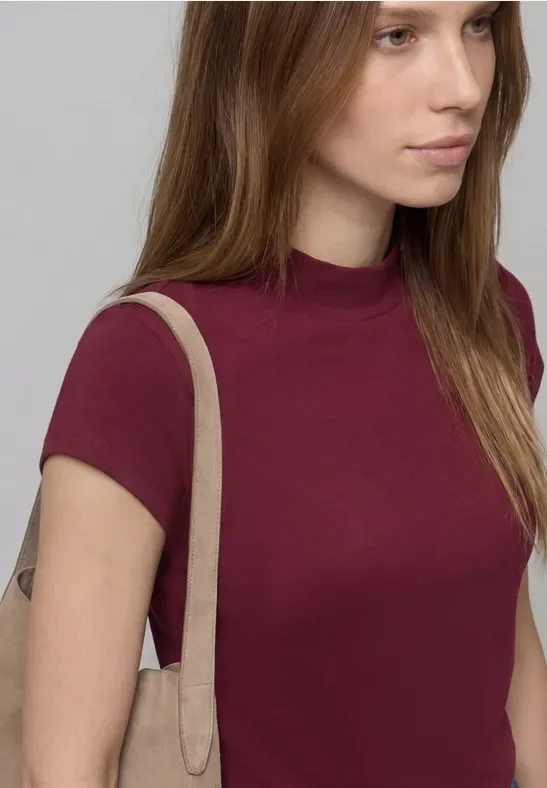 Street One Basic Shirt mit Turtle Neck