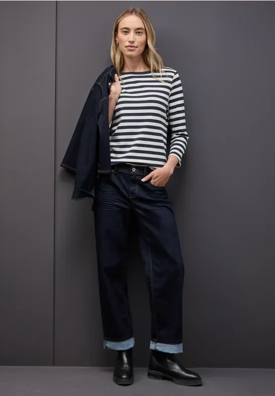 Gestreiftes U-Boot Shirt