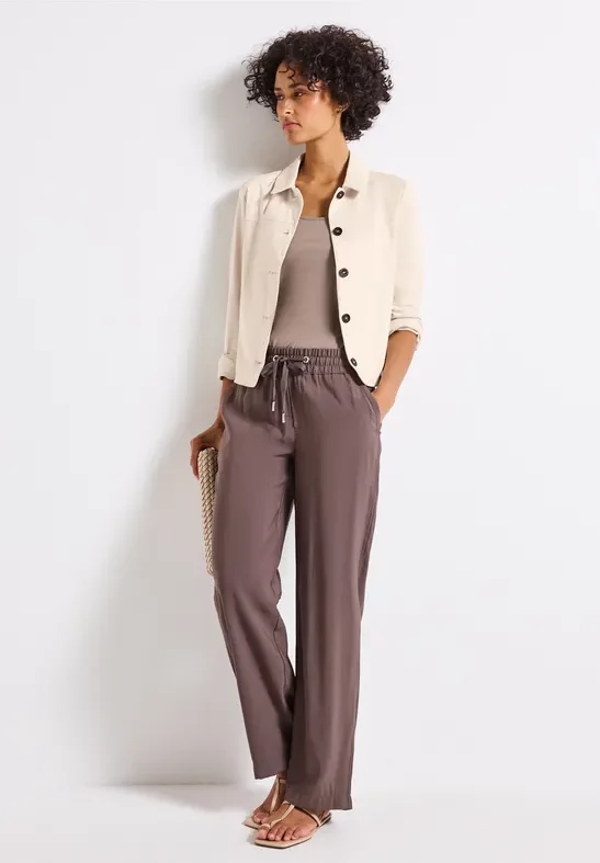 Leichtes Velours Overshirt