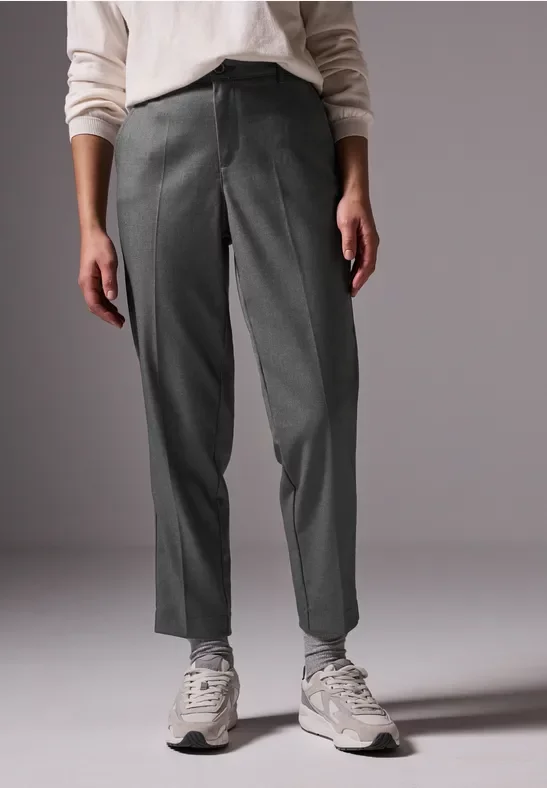 Chino im Melange-Look