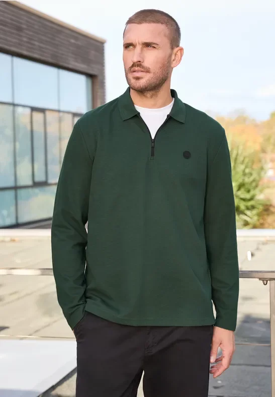 Thumbnail - Poloshirt mit Zipper