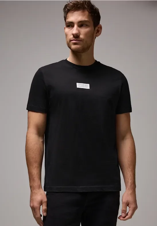 T-Shirt mit kleinem Print