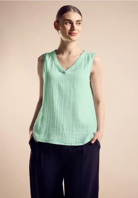 Street One Ärmellose Bluse