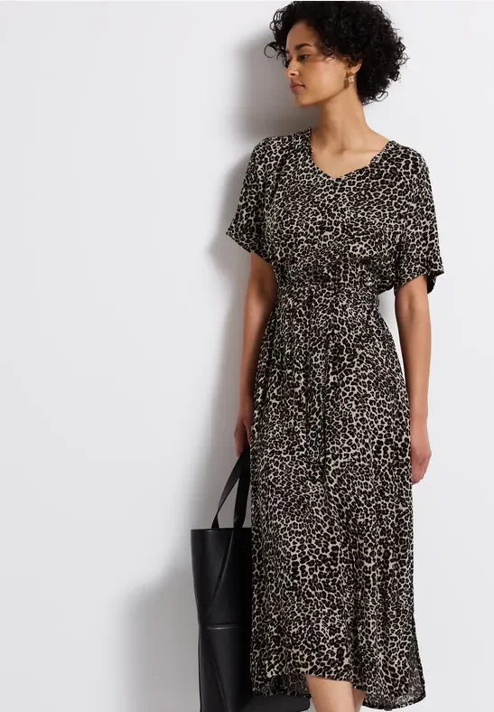 Maxi-Kleid mit Print