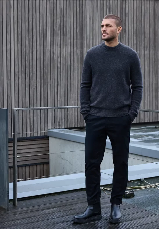 Pullover mit Woll-Anteil