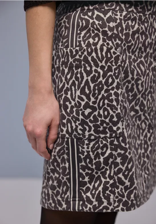 Street One Rock mit Leo-Muster