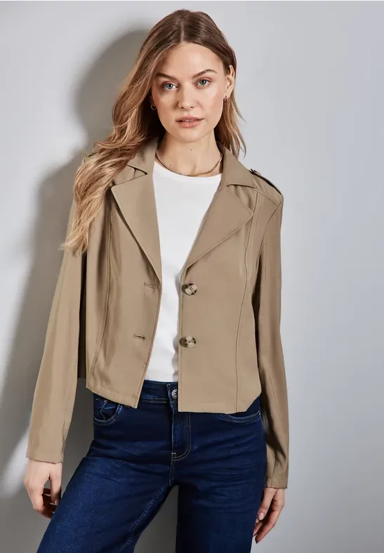 Kurzer Trenchcoat